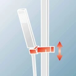 Schulte ExpressPlus Duschsystem White Style Version"Square" Mit Umsteller -Brausesets Günstiges Geschäft 060991064524 2053 064524 6