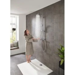 Hansgrohe Showerpipe Croma 160 1jet Mit Thermostat Chrom 22 Hansgrohe Showerpipe Croma 160 1jet Mit Thermostat Chrom -Brausesets Günstiges Geschäft 1 Modell 1200 27135000 tif