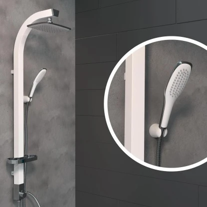 Madagaskar Brause-Set Weiß 7 Madagaskar Brause-Set Weiß – Bild 7