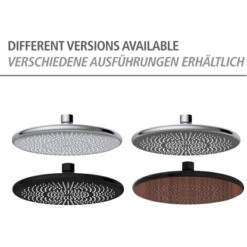 Wenko Regenduschkopf Watersaving Wood Ø 22,5 Cm 15 Wenko Regenduschkopf Watersaving Wood Ø 22,5 Cm -Brausesets Günstiges Geschäft 903683 1068 07