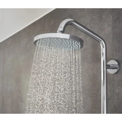 Hansgrohe Showerpipe Croma 160 1jet Mit Thermostat Chrom 4 Hansgrohe Showerpipe Croma 160 1jet Mit Thermostat Chrom – Bild 4